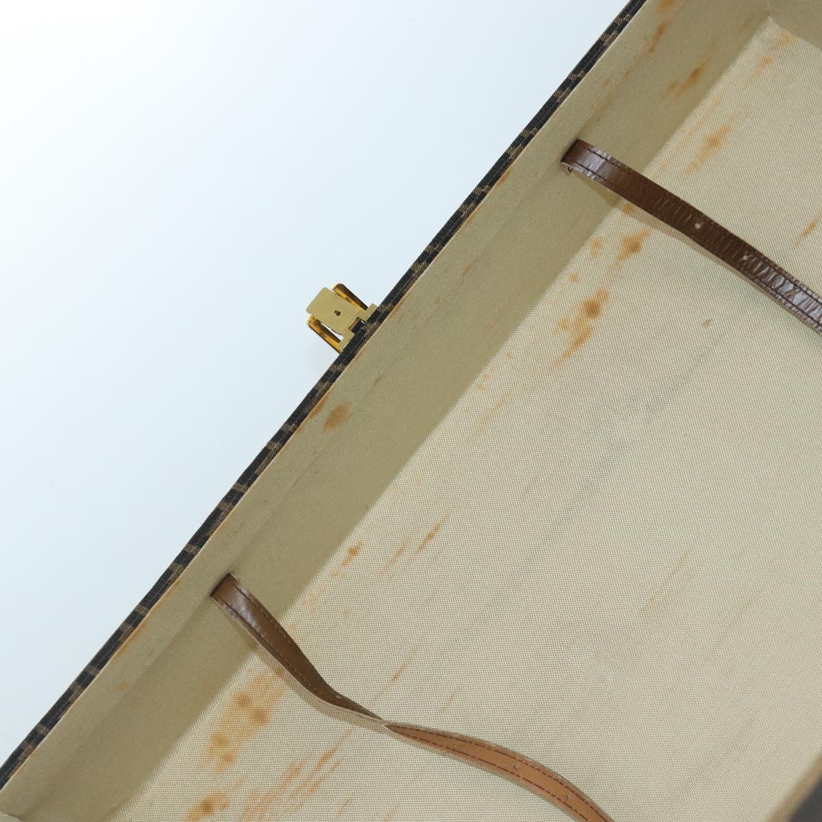 FENDI Zucca Canvas Trunk Brown86274