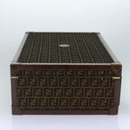 FENDI Zucca Canvas Trunk Brown86274