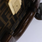 FENDI Zucca Canvas Trunk Brown86274