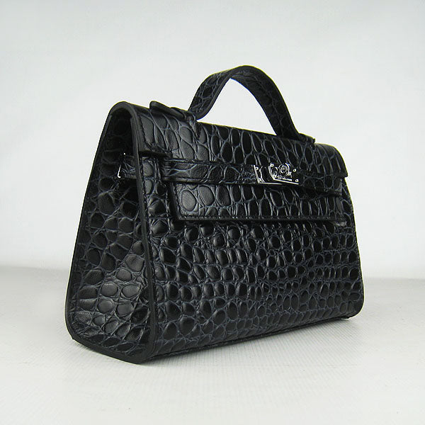 Hermes Clutches H008 Ladies Briefcase Lizard Leather