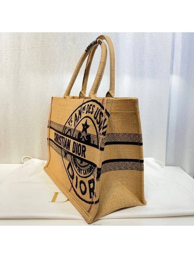 New level Book Tote 36 Converse embroidery bag Dior
