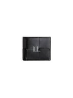 Bottega Veneta Intrecciato Coin Pocket Half Wallet Black