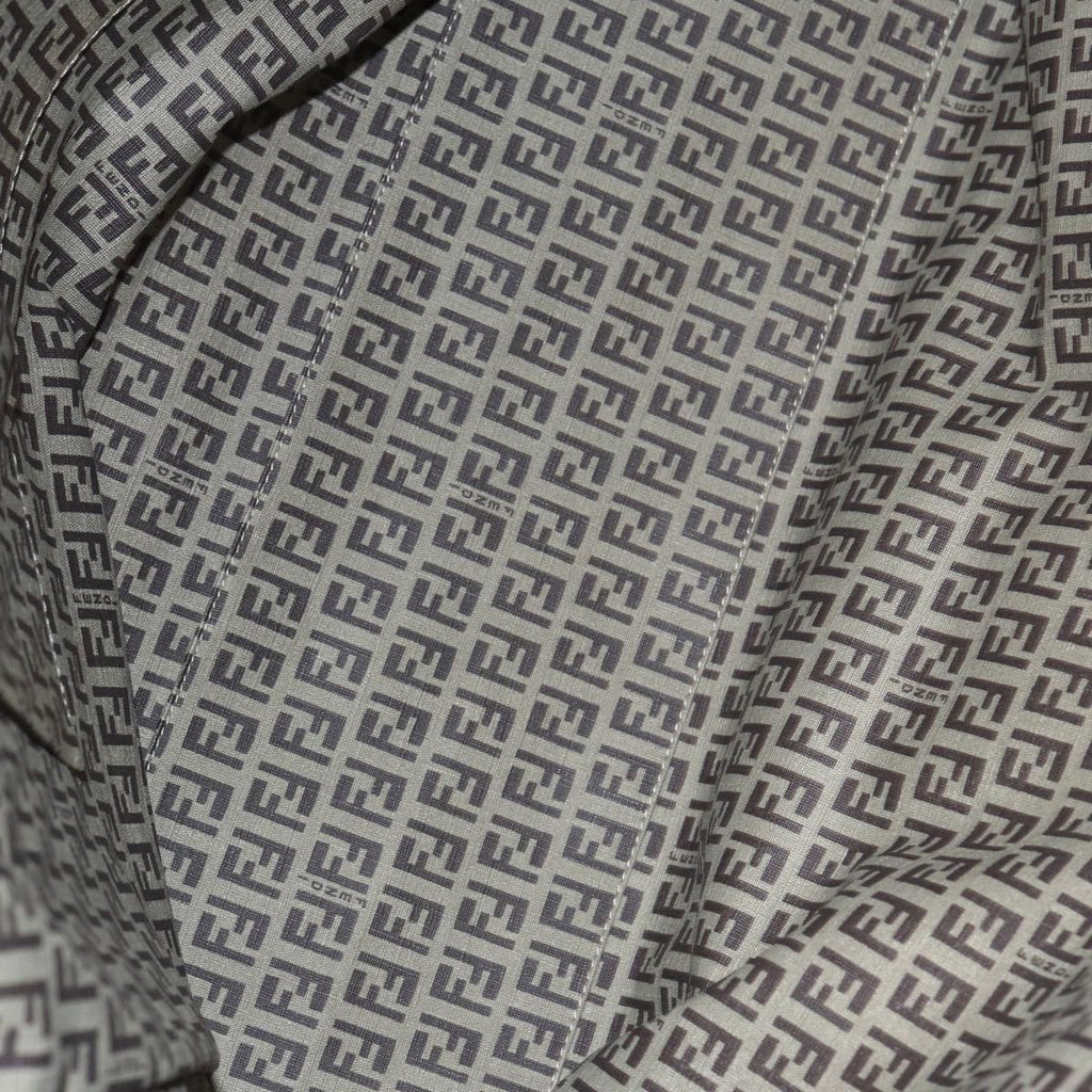 FENDI Zucchino Canvas Hand Bag Brown86480