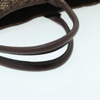 FENDI Zucchino Canvas Hand Bag Brown86480