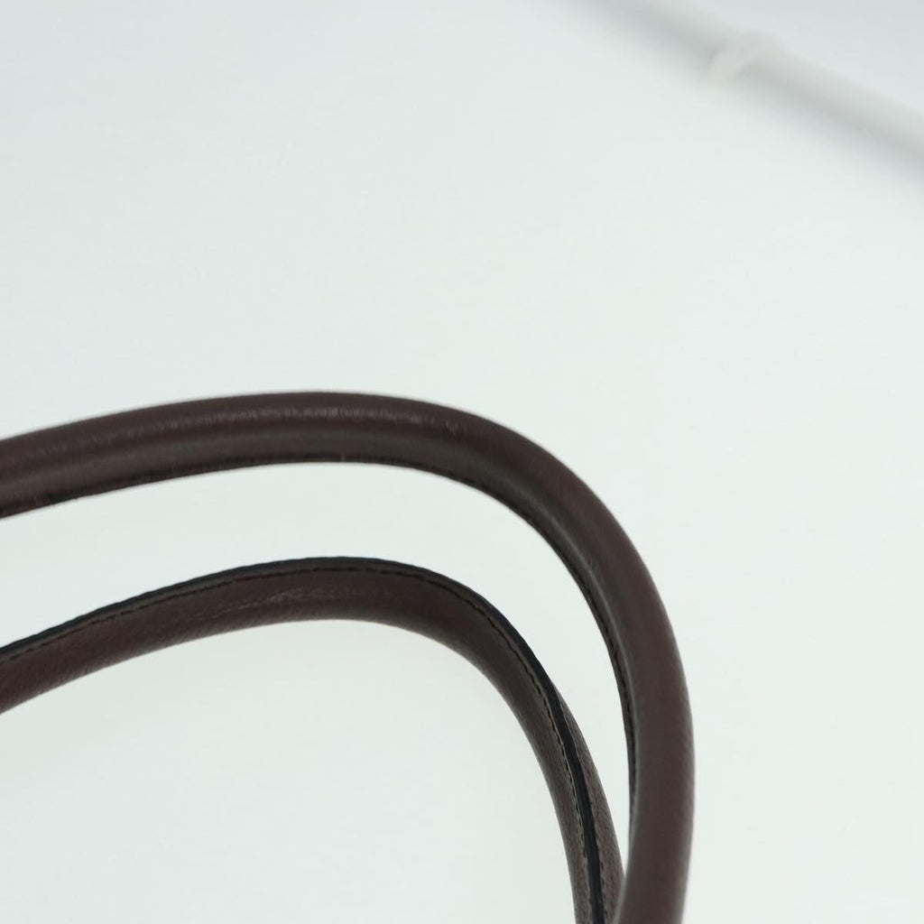 FENDI Zucchino Canvas Hand Bag Brown86480