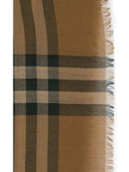 Burberry Check Lightweight Wool Scarf Nest