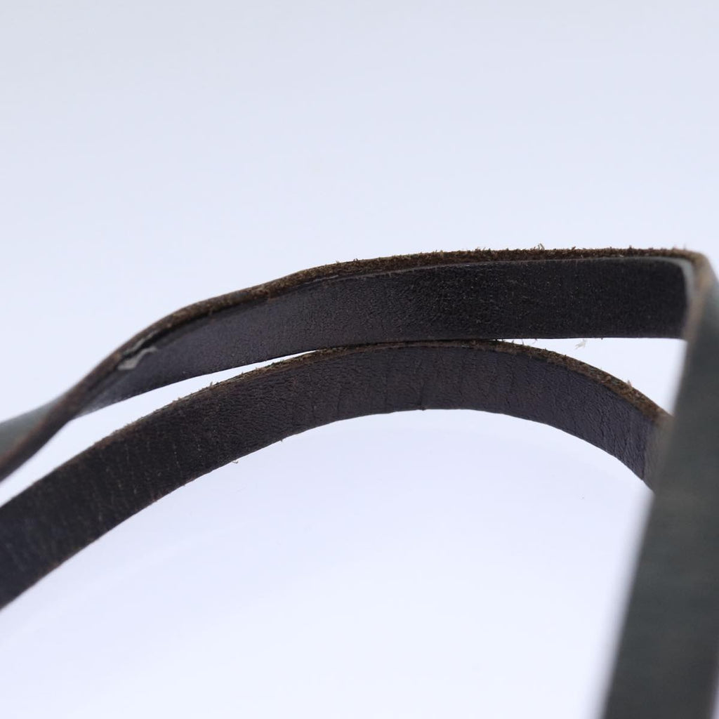 FENDI Zucca Canvas Hand Bag Brown Black Silver86924