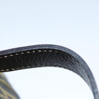 FENDI Zucca Canvas Vanity Pouch Brown Black gold86934