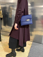 Hermes verrou 21 leather bag