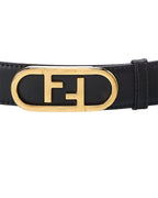 FENDI FF Leather Belt
