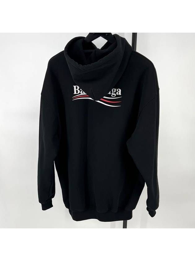 Balenciaga Wave logo overfit hoodie black 578135
