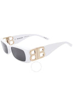 Balenciaga Eyewear BB Decorated Rectangular Frame Sunglasses BB0096S