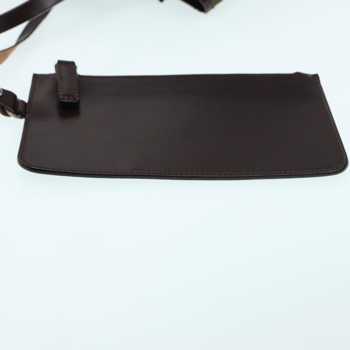 FENDI Zucca Canvas Tote Bag Brown Black Silver87107