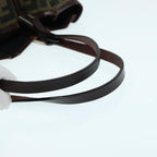 FENDI Zucca Canvas Tote Bag Brown Black Silver87107
