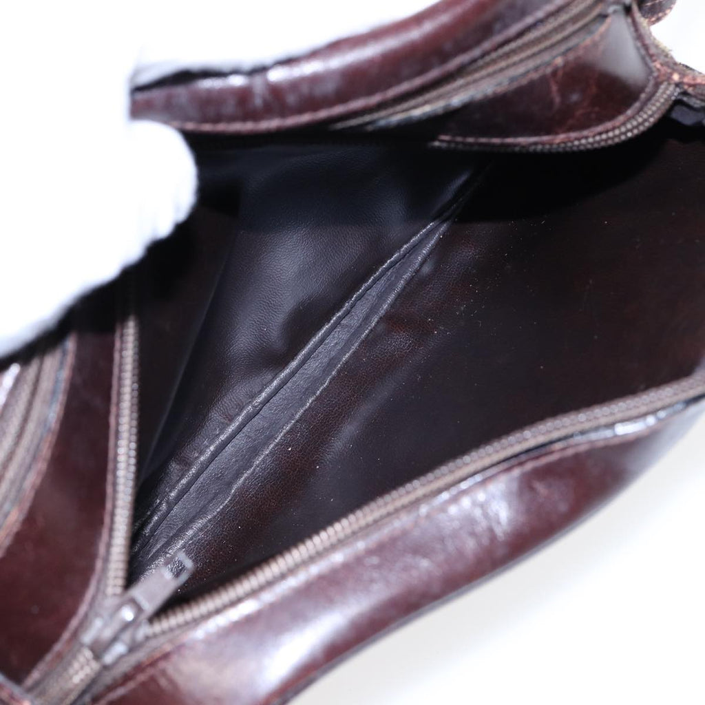 FENDI Zucca Canvas Pecan Canvas Shoulder Bag 2Set Brown Beige87321