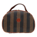 FENDI Zucca Canvas Pecan Canvas Shoulder Bag 2Set Brown Beige87321