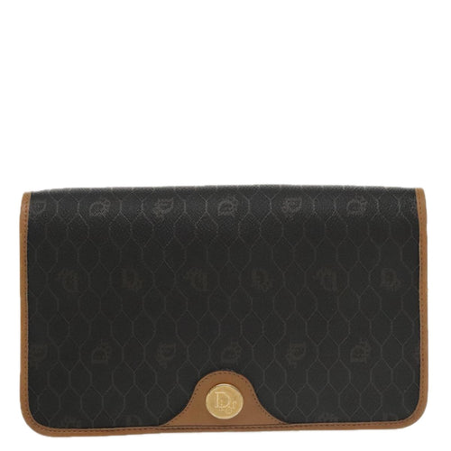 Dior Honeycomb  Canvas Shoulder Bag (Pre-Owned)