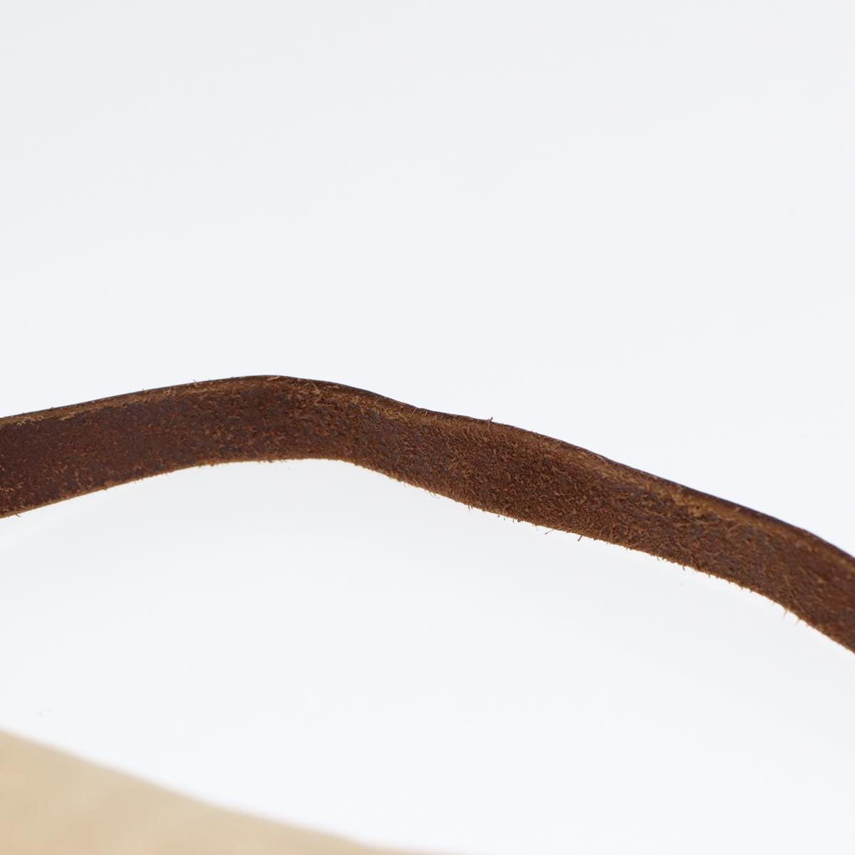 FENDI Zucca Canvas Mamma Baguette Shoulder Bag Beige Brown Silver87743