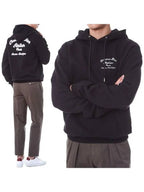 Atelier Logo Cotton Fleece Hoodie Black Dior