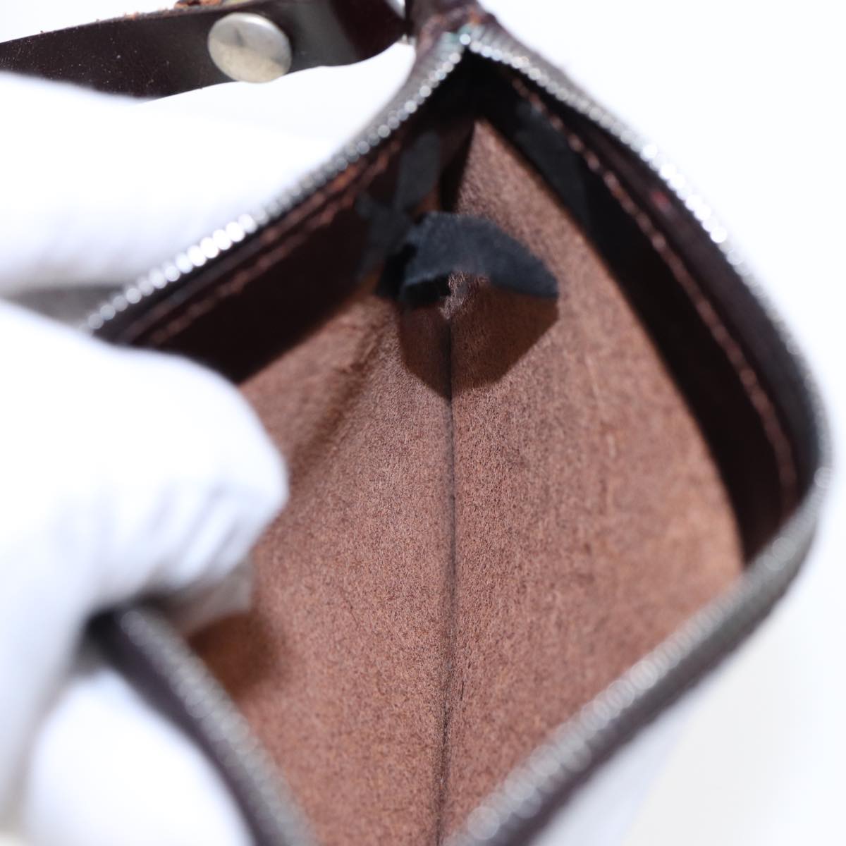 FENDI Zucca Canvas Hand Bag Beige87916