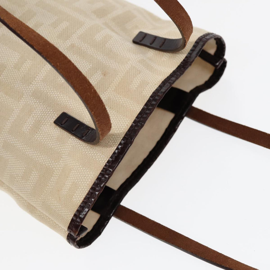 FENDI Zucca Canvas Hand Bag Beige87916