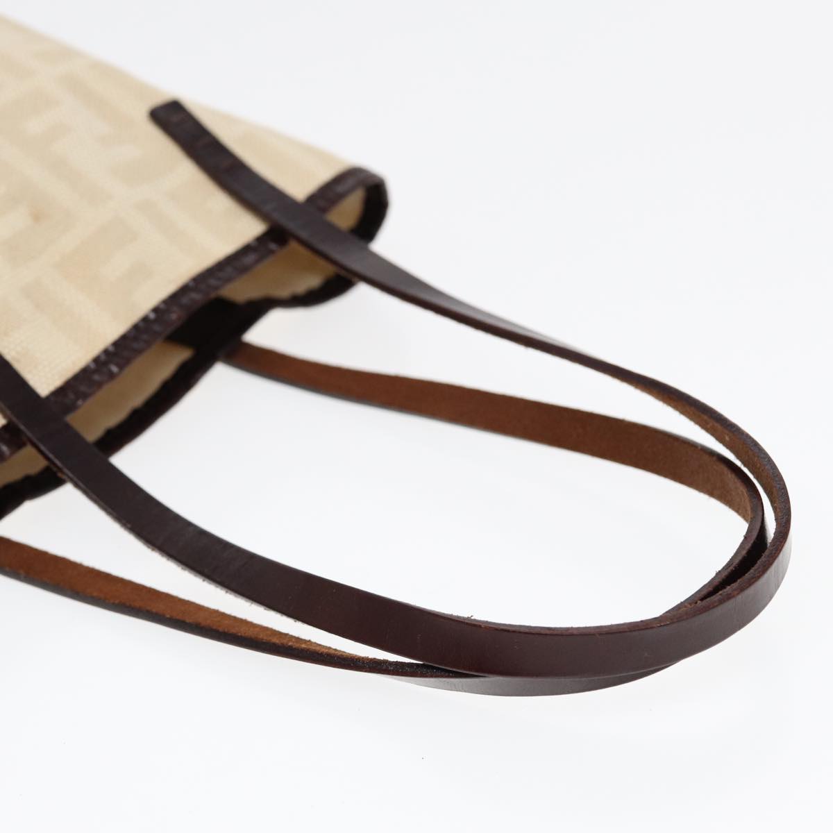 FENDI Zucca Canvas Hand Bag Beige87916