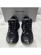 Balenciaga Runner Low Top Sneakers Black