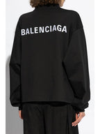 Balenciaga Balenciaga Long Sleeve T-shirt, Women's, Black