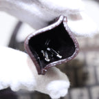 FENDI Zucchino Canvas Hand Bag Brown Silver88078