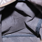 FENDI Zucchino Canvas Hand Bag Brown Silver88078