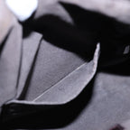 FENDI Zucchino Canvas Hand Bag Brown Silver88078