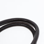 FENDI Zucchino Canvas Hand Bag Brown Silver88078