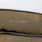 FENDI Zucca Canvas Hand Bag Brown Black gold88081