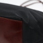 FENDI Tote Bag Nylon Black Silver88083