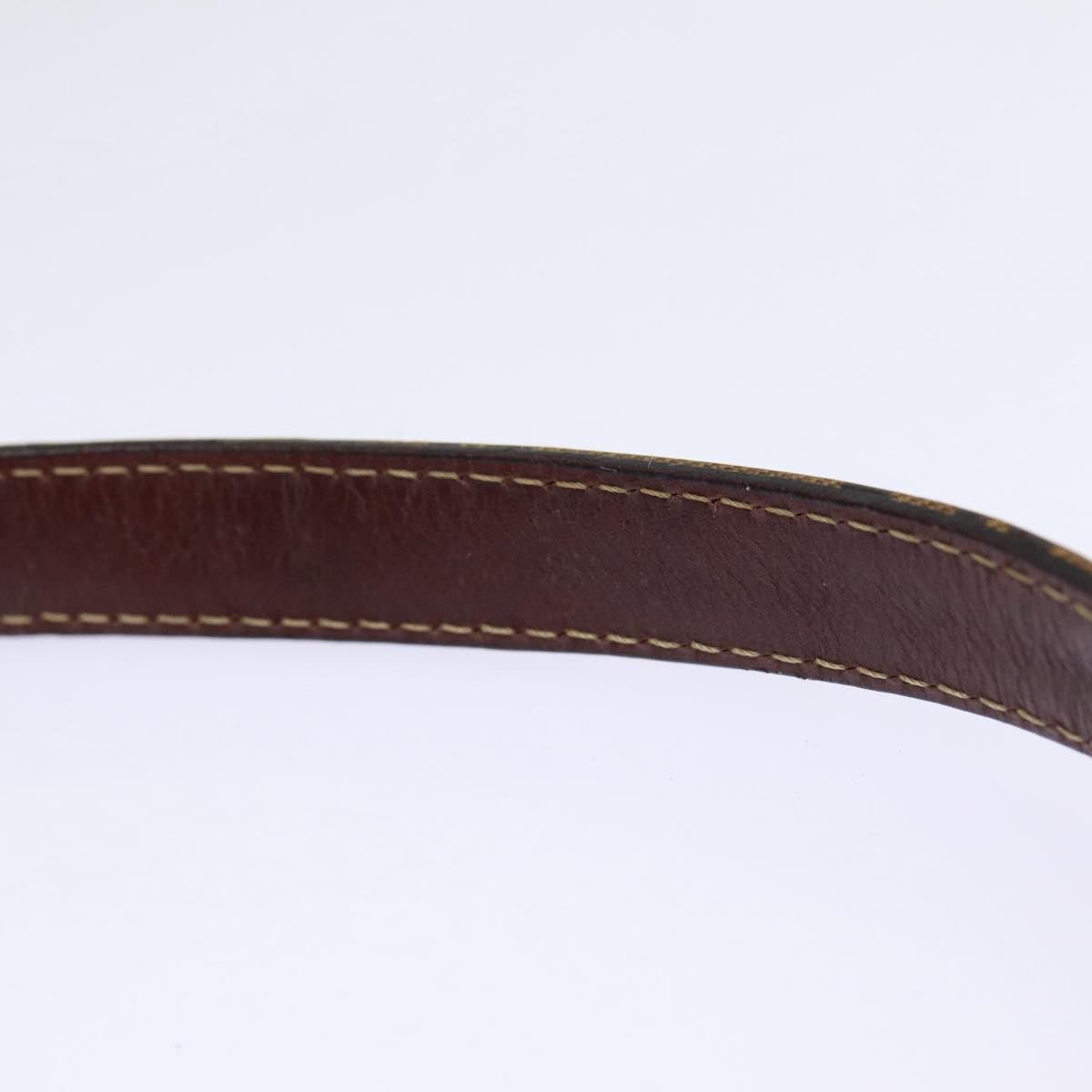 FENDI Zucchino Canvas Hand Bag Beige Gold88084