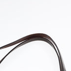 FENDI Tote Bag Nylon Leather Black Dark Brown Silver88189