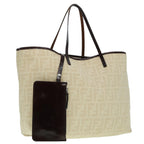 FENDI Zucca Canvas Tote Bag Beige88269