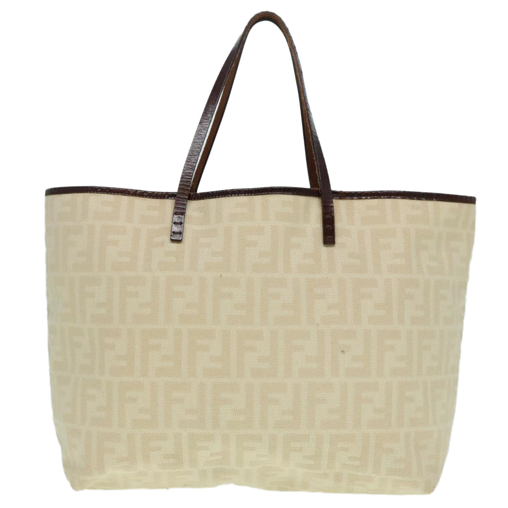 FENDI Zucca Canvas Tote Bag Beige88269