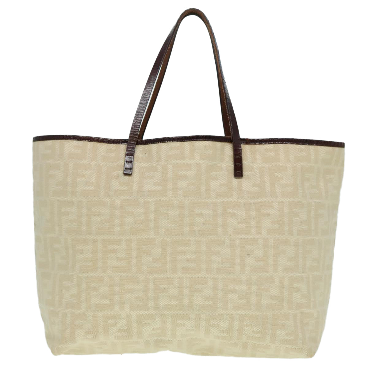 FENDI Zucca Canvas Tote Bag Beige88269