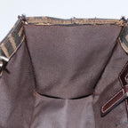 FENDI Zucca Canvas Mamma Baguette Shoulder Bag Brown Black Silver88343