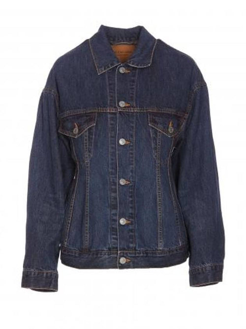 Balenciaga HOURGLASS denim jacket 773776 TOW584673 B0010988918