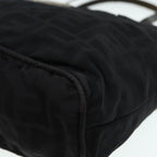 FENDI Zucca Canvas Tote Bag Silver Black88546