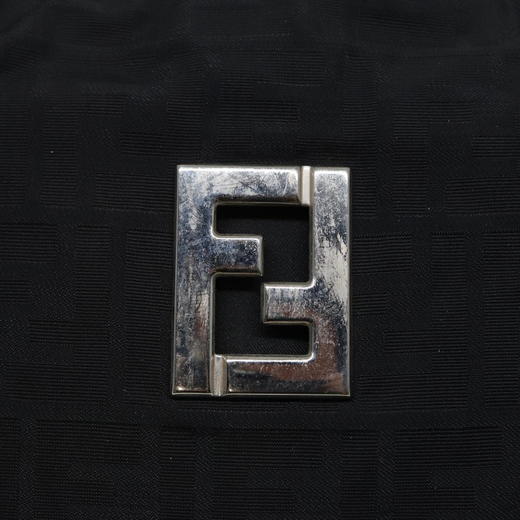FENDI Zucca Canvas Tote Bag Silver Black88546