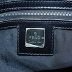 FENDI Zucca Canvas Tote Bag Silver Black88546