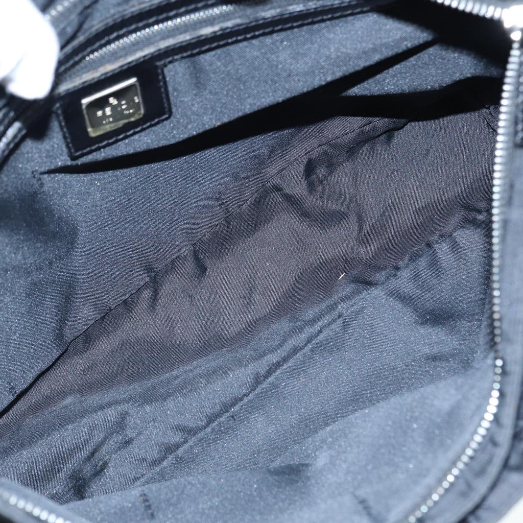 FENDI Zucca Canvas Tote Bag Silver Black88546