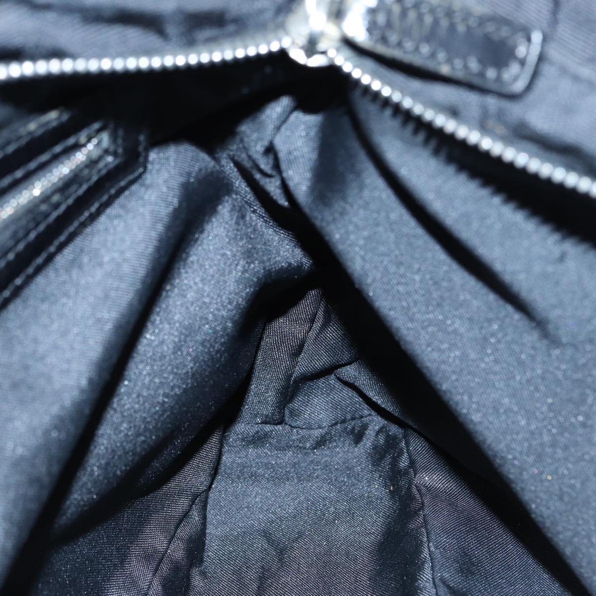 FENDI Zucca Canvas Tote Bag Silver Black88546
