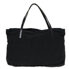 FENDI Zucca Canvas Tote Bag Silver Black88546