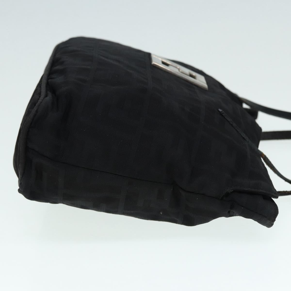 FENDI Zucca Canvas Tote Bag Silver Black88546