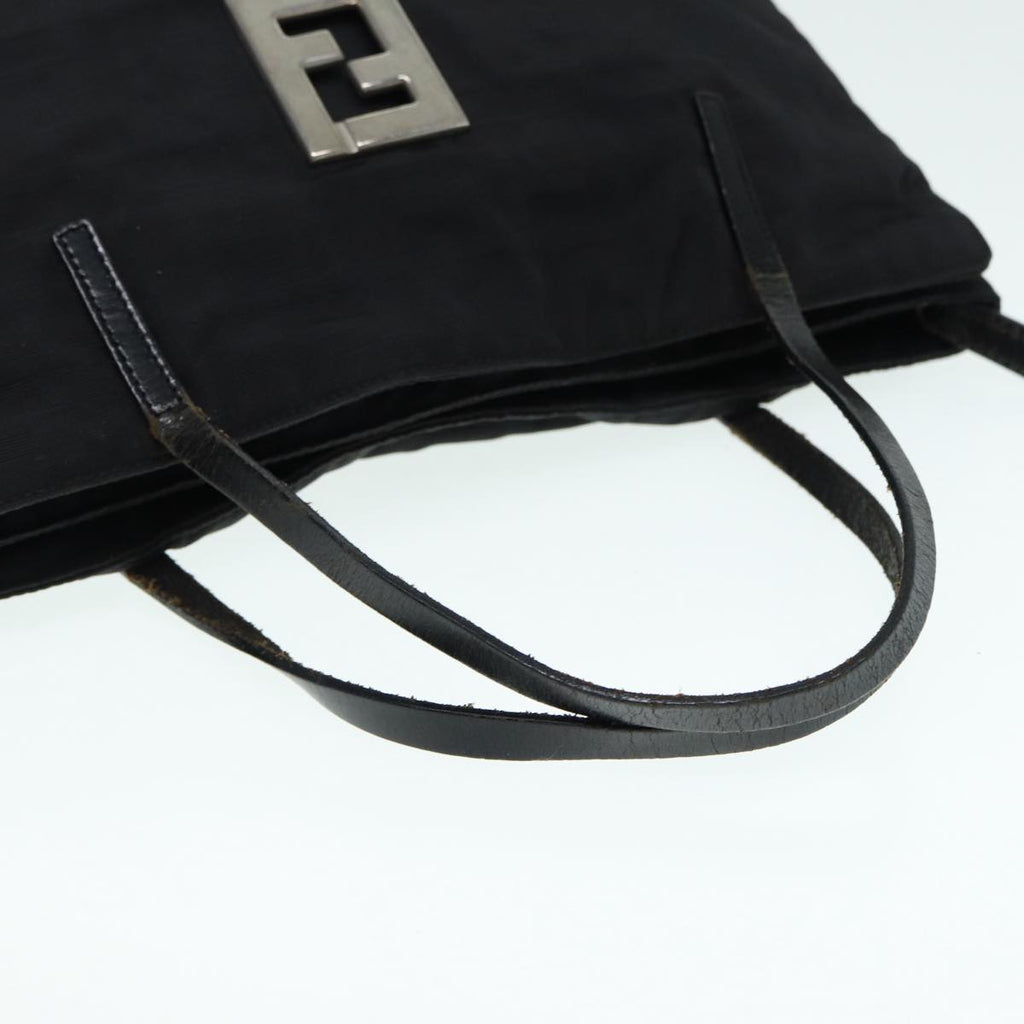 FENDI Zucca Canvas Tote Bag Silver Black88546