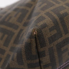 FENDI Zucca Canvas Tote Bag Brown Black88673